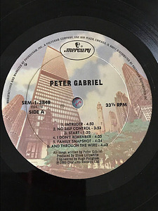 PETER GABRIEL - PETER GABRIEL (III, MELT, 1-st press USA). (6 foto / 8)