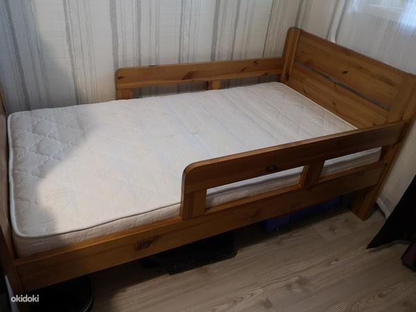 Детская кровать с матрасом (фото #1)