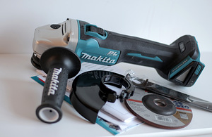 Makita akuketaslõikur DGA504Z BL 18V (2 foto / 2)
