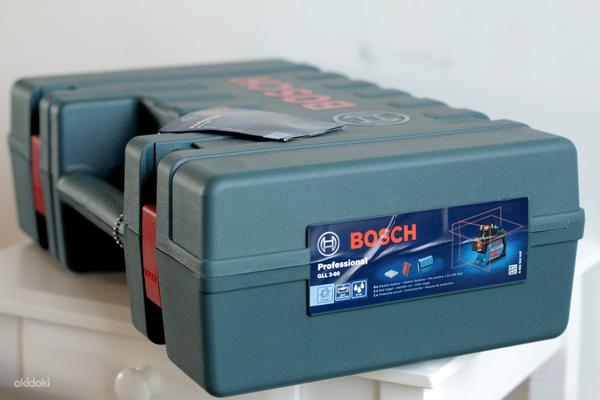 UUS! Ristjoonlaser Bosch GLL 3-80 professional (foto #2)