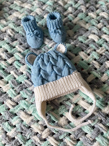 Kootud komplekt sügiseks (baby wool) (3 foto / 4)