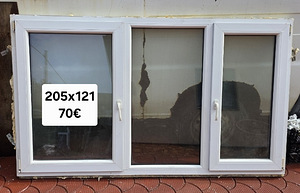 PVC aknad 7tk (3 foto / 8)