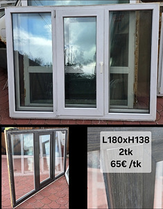 PVC aknad 7tk (4 foto / 8)
