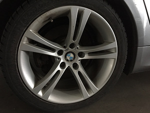 BMW E6x valuveljed R18 Style M5/M6 uute talverehvidega (4 foto / 5)