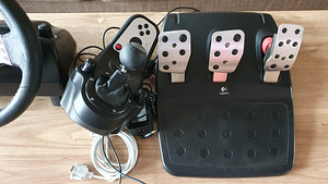 Комплект рулей Logitech G27 (2 фото из 3)