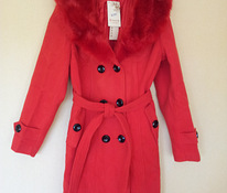 Новое женское красное пальто, nr. M