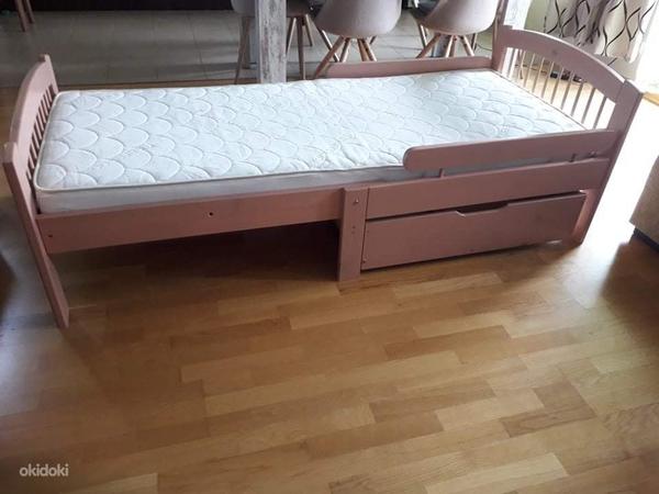 Раздвижная кровать с ящиком для белья (фото #1)