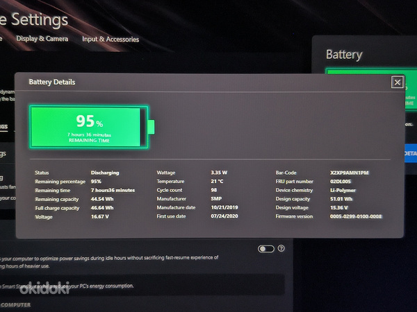 Lenovo Thinkpad X1 Carbon Gen7 Touchscreen/ i7/ 16GB/ 512GB/ (foto #6)
