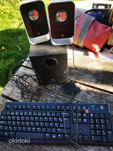 LG monitor+klaviatuur ja Logitech kõlarid (foto #2)