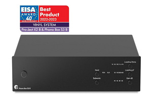 Фонокорректор Pro-Ject PHONO BOX S3 B Black (1 фото из 2)