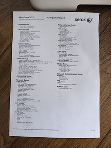 Printer - Xerox 3225/DNI WorkCentre (3 foto / 3)