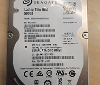 Kõvaketas Seagate 500GB HDD