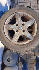 Зимние шины 185/65 R15 с дисками Volvo 4x114.3 (8 фото из 8)