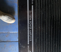 Усилитель мощности monacor hpb-406 2x100w + колонки