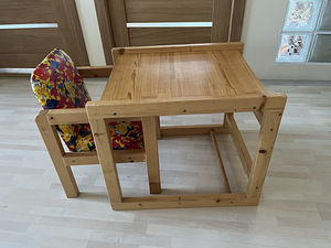 Стул для кормления + стол / Söögitool + laud (3 фото из 4)