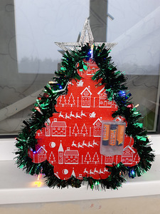 Jõulu Advent Kalender LED-valgustusega (4 foto / 5)