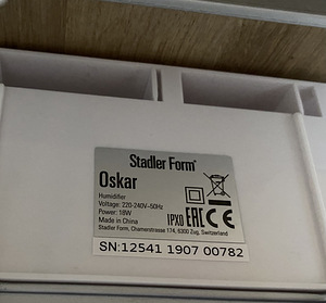 Õhuniisuti Stadler Form Oskar Valge (2 foto / 3)