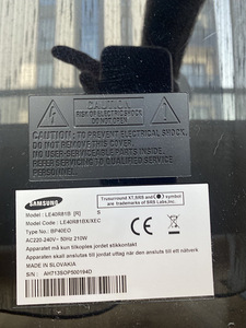 SAMSUNG TV LE40R81B (3 foto / 3)