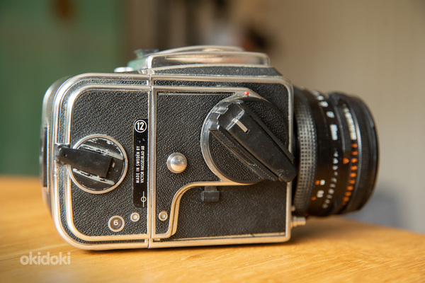 Hasselblad 500 C/M keskformaatkaamera + Planar 80mm F2.8 (foto #5)