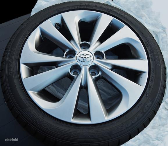 Новые 17'' Toyota Luxury диски с Dunlop шинам (фото #2)