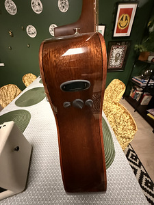 Комплект: гитара Fender Malibu с чехлом и комбоусилителем (5 фото из 8)