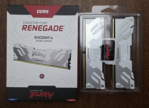 Müüa DDR5 mälu Kingston Fury Renegade 32GB (6400MHz) (2 foto / 3)