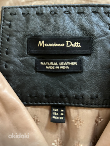 Кожаная куртка Massimo Dutty размер M (фото #5)