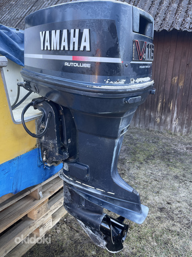 Лодочный двигатель Yamaha 115 л.с., 2-тактный. (фото #2)