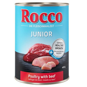 Rocco juunior. Kutsikatoit / Toit Kutsikale - 20tk x 400g. (5 foto / 5)