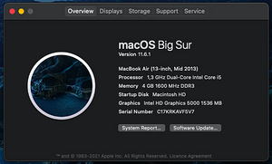 MacBook Air 13 дюймов (3 фото из 3)