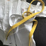 KIMONO, размер 160, белый + желтый ремень (фото #1)
