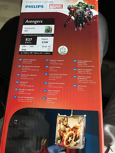 Laste lamp AVENGERS (4 foto / 4)