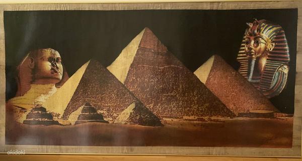 Pildiraam koos Egiptuse papüürusega 172x85cm (foto #1)