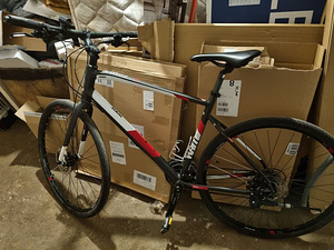 Велосипед Hybrid White SC Comp L с рамой 28" (2 фото из 5)