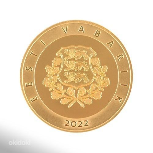 Liivimaa maapäev kuldmünt (foto #2)