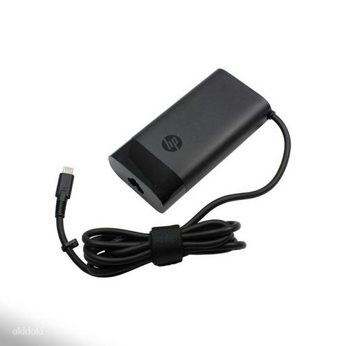 Оригинальное зарядное устройство hp USB C мощностью 90 Вт (фото #1)