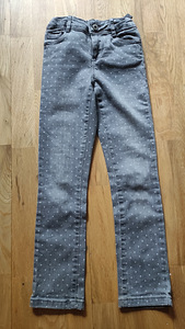 Брюки Okaidi для девочки 128. Slim (1 фото из 5)