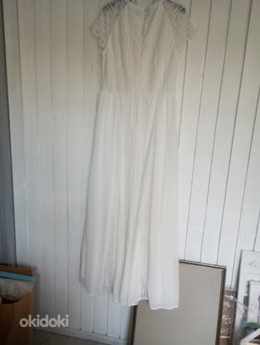 Valge uus kleit, suurus 38 (foto #1)