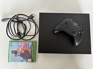 XBOX ONE X 1TB + pult + Battlefield V (VAJAB REMONTI!) (1 foto / 3)