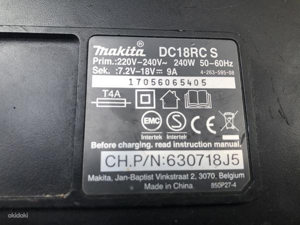 Makita зарядное устройство 18 v (фото #2)