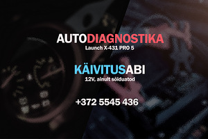 LAUNCH Autodiagnostika ja käivitusabi Tallinnas (1 foto / 1)
