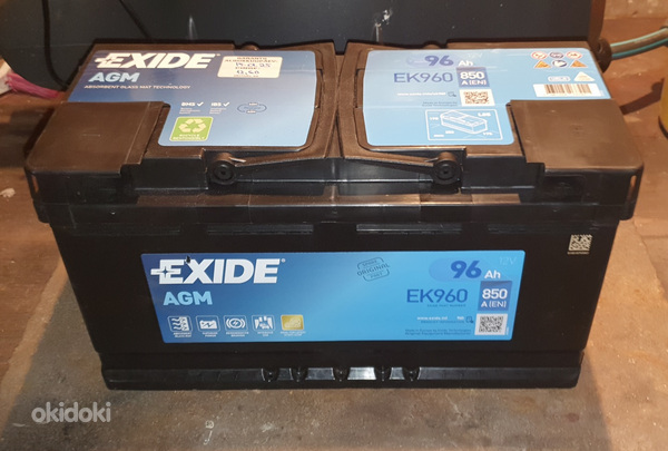 Exide EK960 AGM aku