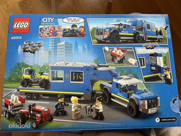 НОВИНКА! Lego City Полиция 60315 - Передвижной командный цен (фото #3)
