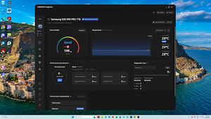 Samsung 990 PRO SSD 1TB m.2 7450 Mb/s ketas drive uueväärne) (3 foto / 4)