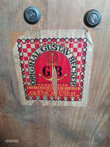 Антикваные настенные немецкие часы GUSTAV BECKER (фото #2)