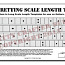 Scale Length Templates Guitar Scales 24" (фото #2)