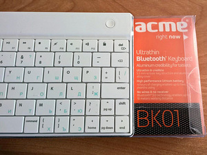 Bluetooth Keyboard ACME BK01 Ultrathin ENG/RU (3 foto / 3)