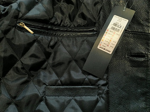 Jack & Jones, Quin leather Lacket, Denimtechnic, Black, L (4 foto / 10)