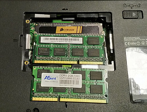 DDR3 4GB ASint 2X2GB 1333MHz PC3-10600 SO-DIMM 204 pin (1 foto / 2)