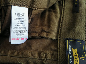 Next Cotton Cargo Püksid 34L W34 L33 (6 foto / 10)